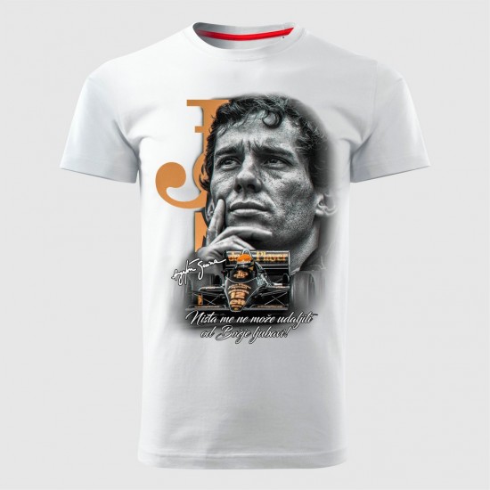 Senna 14 Muška Majica Bela