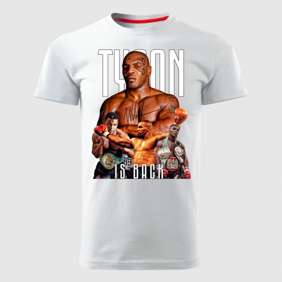 Tyson 03 Muška Majica Bela