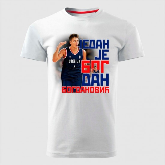 Jedan Je Bogdan Muška Majica Bela