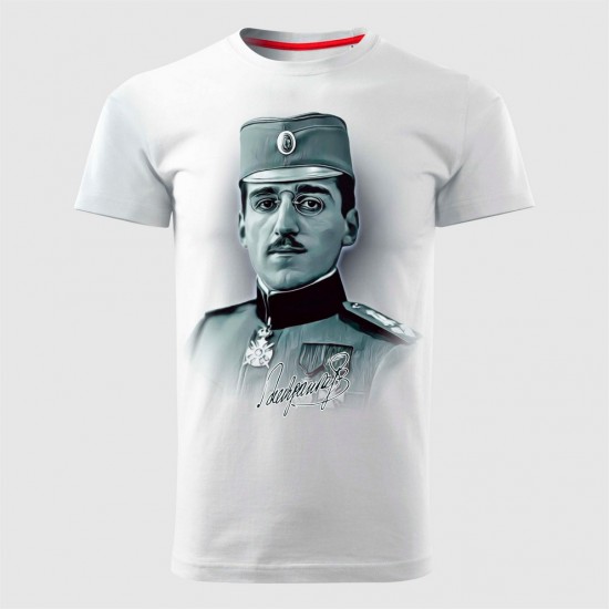 Aleksandar I Muška Majica Bela