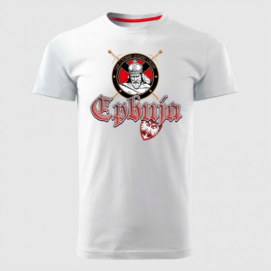 Car Stefan Dušan Silni Muška Majica Bela