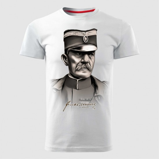 Mišić 06 Muška Majica Bela
