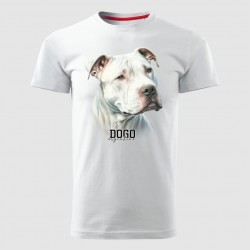 DOGO ARGENTINO 3 muška majica bela