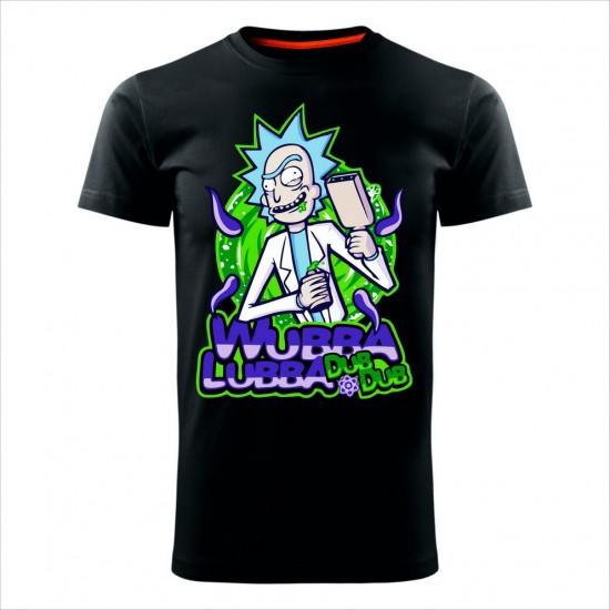 Rick And Morty 02 Muška Majica Crna