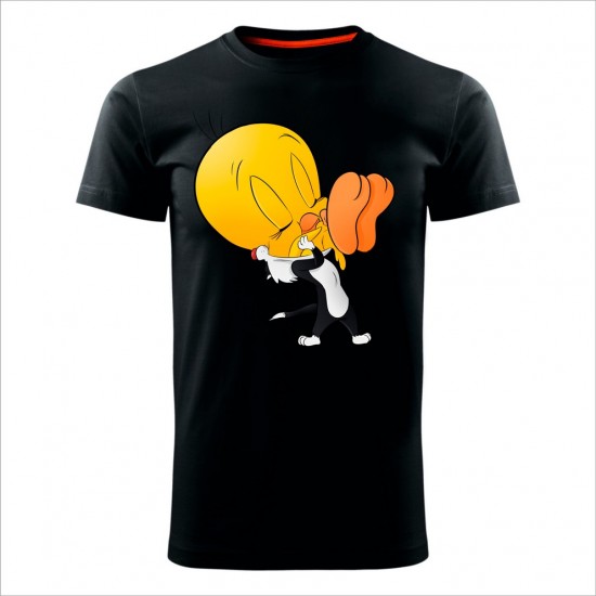 Tweety 05 Muška Majica Crna