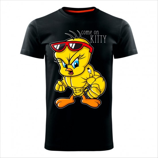Tweety 06 Muška Majica Crna