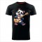 PANDA GITARA muška majica crna