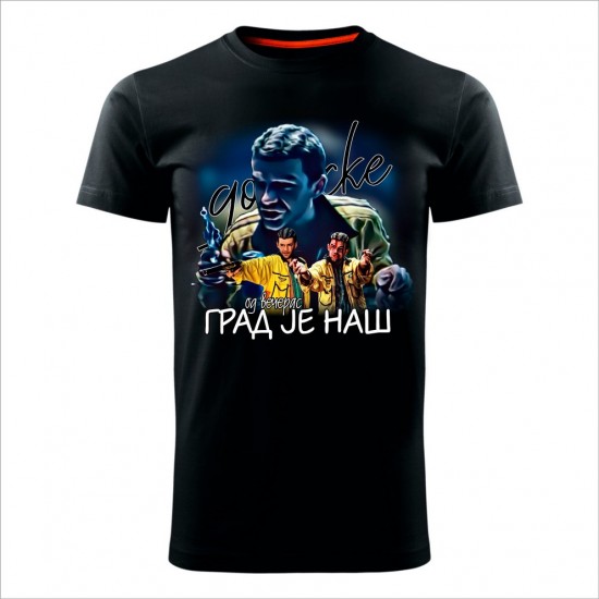 Grad Je Nas Muška Majica Crna