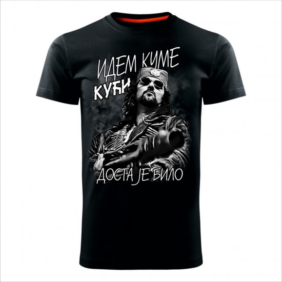 Idem Kume Kuci Muška Majica Crna