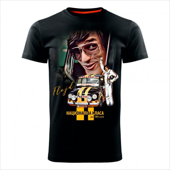 Nacionalna Klasa 02 Muška Majica Crna - Slim Veličina 2Xl