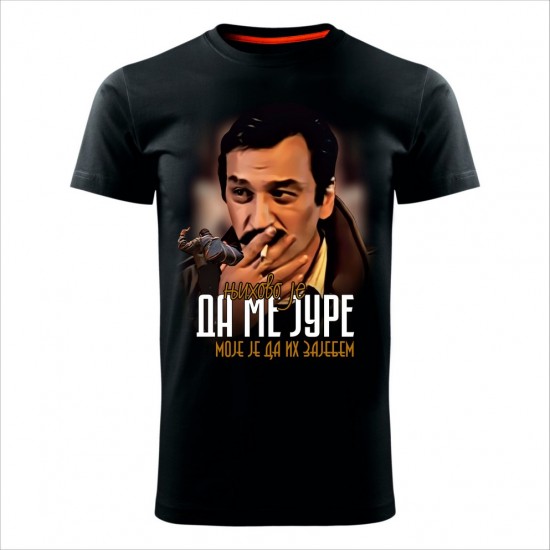 Njihovo Je Da Me Jure Muška Majica Crna