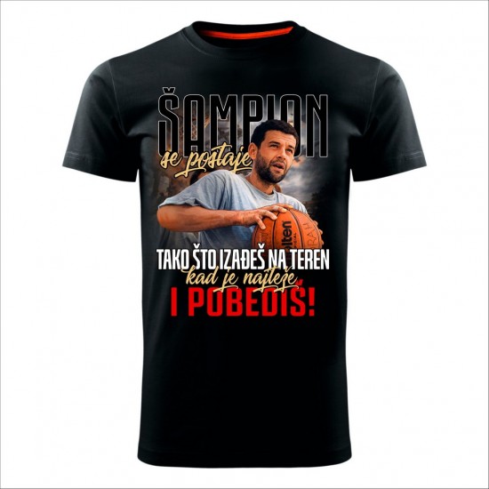 ŠAMPION 02 muška majica crna