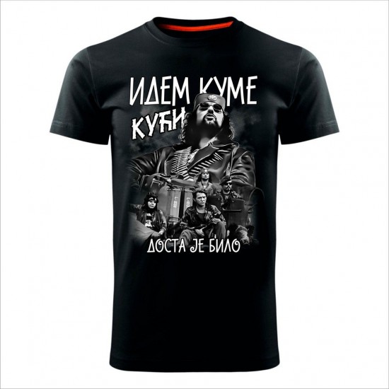 Idem Kume Kući 05 Muška Majica Crna