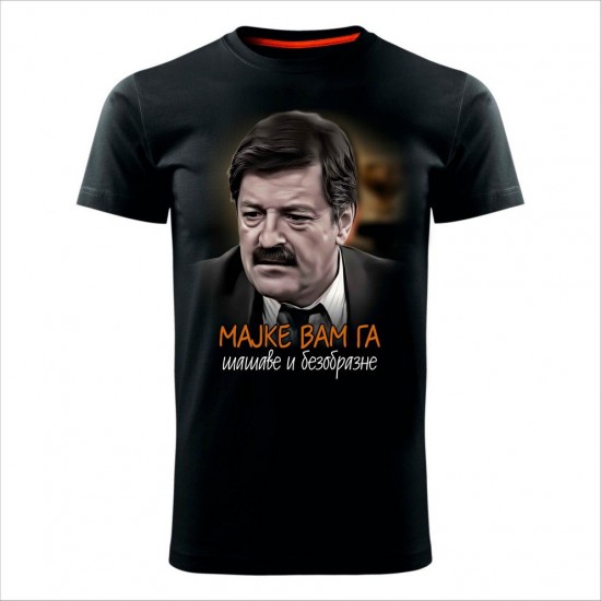 Majke Vam Ga Muška Majica Crna