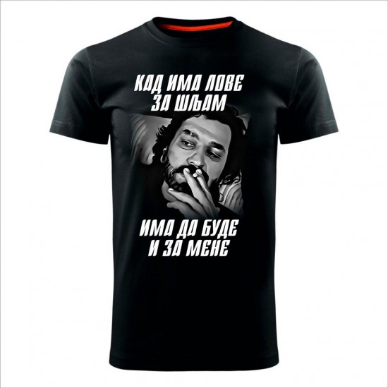 Kad Ima Love 08 Muška Majica Crna