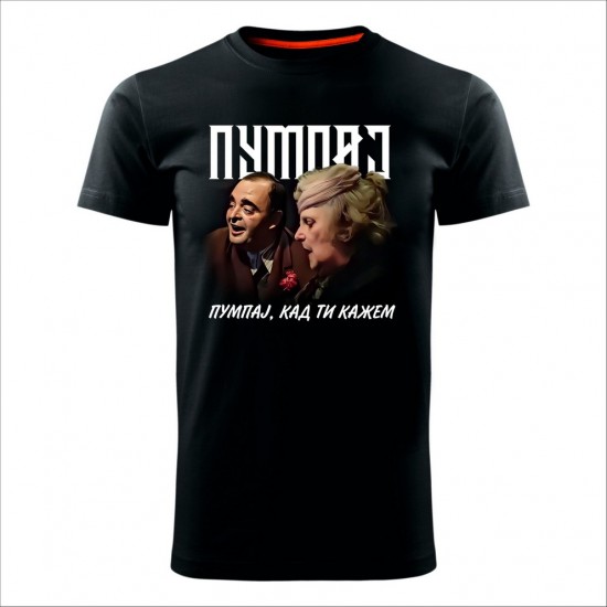 PUMPAJ muška majica crna