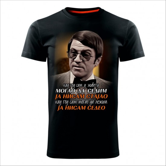 Nisam Sedeo Muška Majica Crna - Regular Veličina Xl
