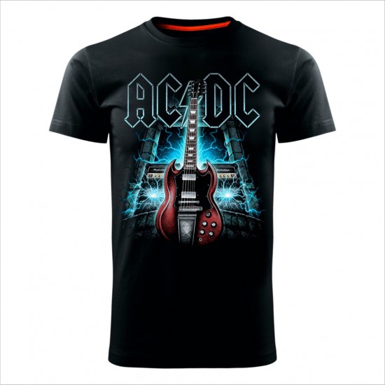 Ac Dc 04  Muška Majica Crna