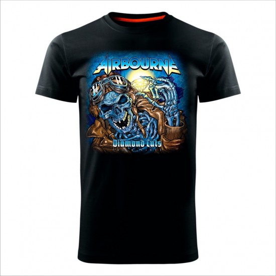 Airbourne- Diamond Cuts  Muška Majica Crna