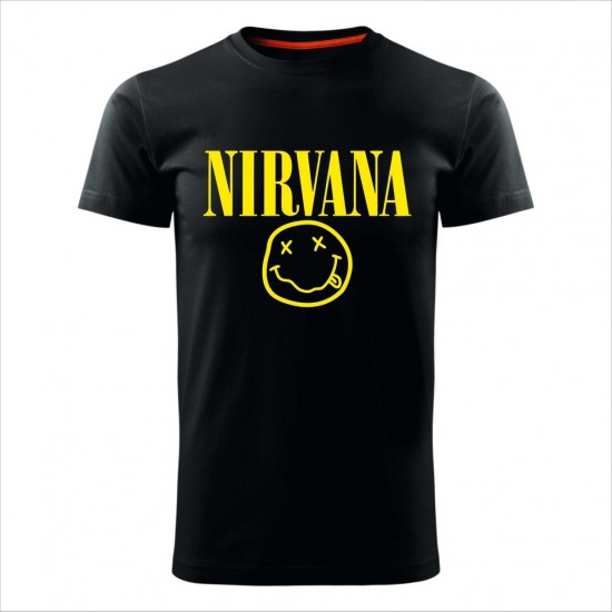 Nirvana 1  Muška Majica Crna