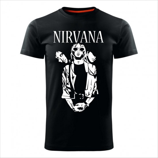 Nirvana 2  Muška Majica Crna