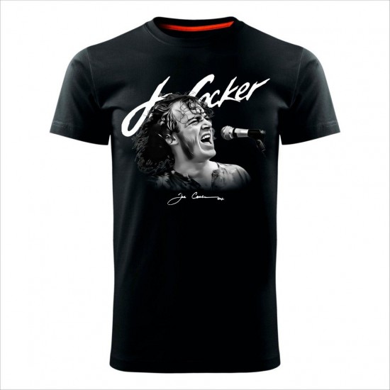 Joe Cocker Muška Majica Crna