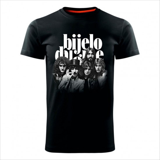 Bijelo Dugme 2 Muška Majica Crna