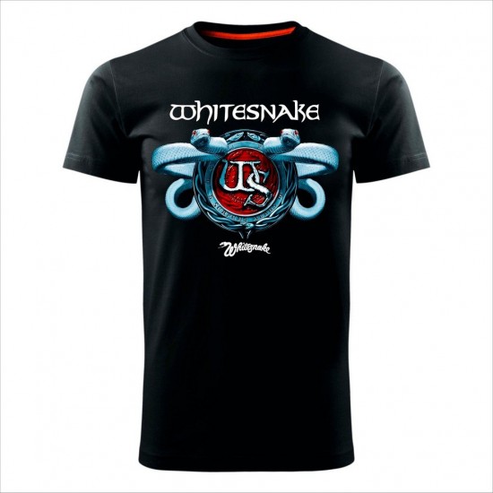 Whitesnake 5 Muška Majica Crna