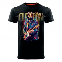 ERIC CLAPTON muška majica crna