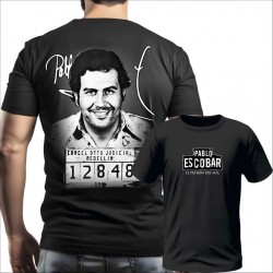 PABLO ESCOBAR muška majica-obostrano-crna