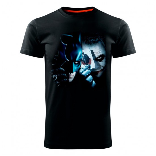 Batman 02 Muška Majica Crna