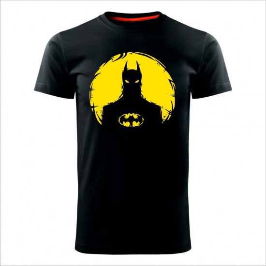 Batman 08 Muška Majica Crna