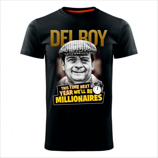 Del Boy 02 Muška Majica Crna