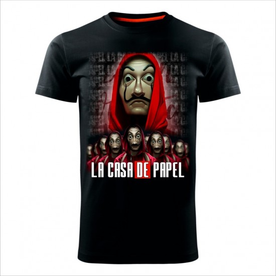 La Casa 04 Muška Majica Crna