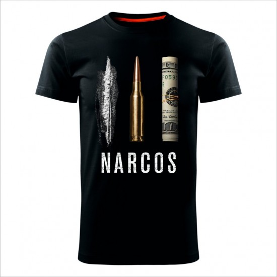 Narcos Muška Majica Crna - Regular Veličina 2Xl Narcos Muška Majica Crna - Regular Veličina 2Xl