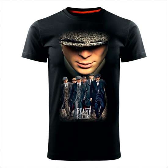 Peaky 12 Muška Majica Crna