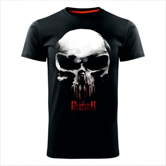 Punisher 05 Muška Majica Crna