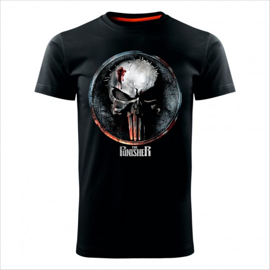 Punisher 06 Muška Majica Crna