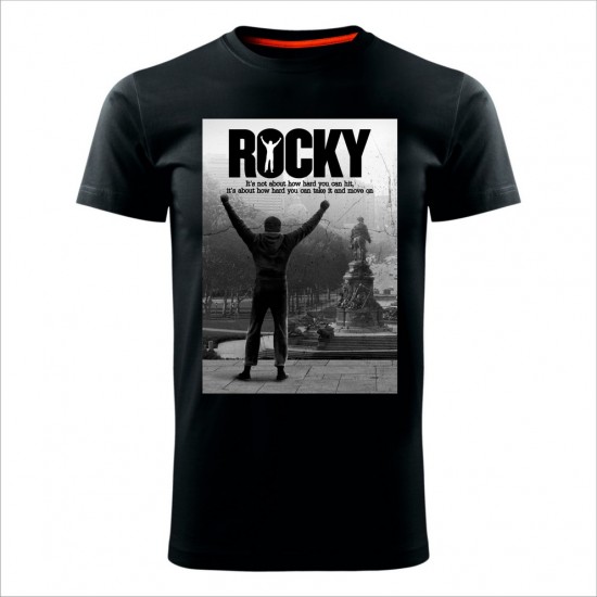 Rocky 13 Muška Majica Crna