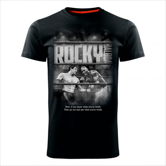 Rocky 14 Muška Majica Crna