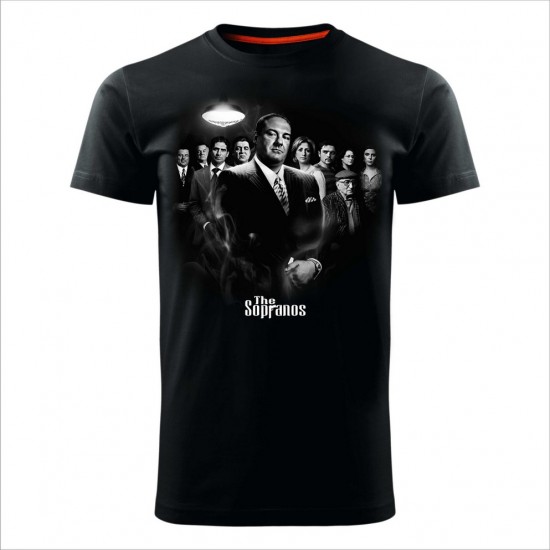 Sopranos 3 Muška Majica Crna