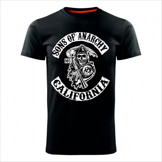 SONS OF ANARCHY muška majica crna