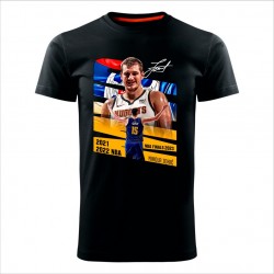 JOKIĆ MVP 01 muška majica crna - SLIM veličina M