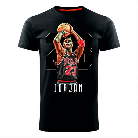 Jordan 01 Muška Majica Crna