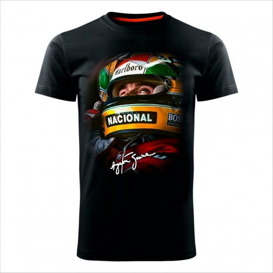 Senna 13 Muška Majica Crna