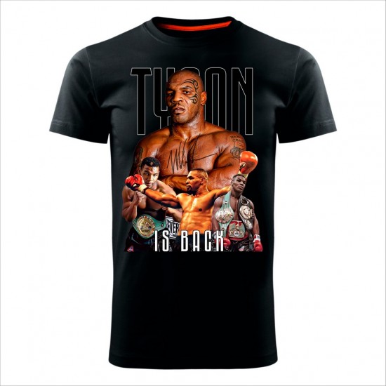 Tyson 03 Muška Majica Crna