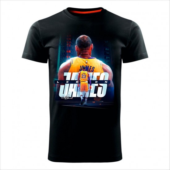 Lebron James 2 Muška Majica Crna