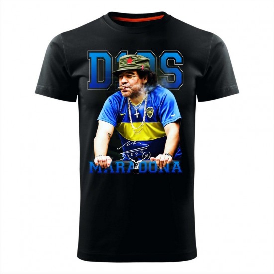 Maradona 06 Muška Majica Crna
