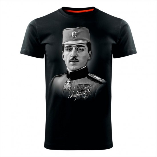 Aleksandar I Muška Majica Crna