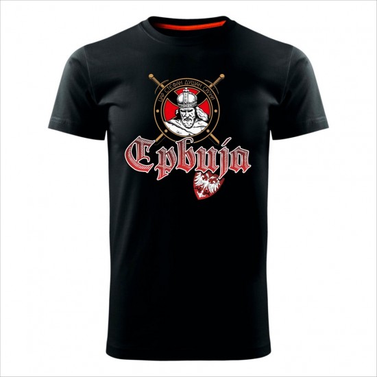 Car Stefan Dušan Silni Muška Majica Crna